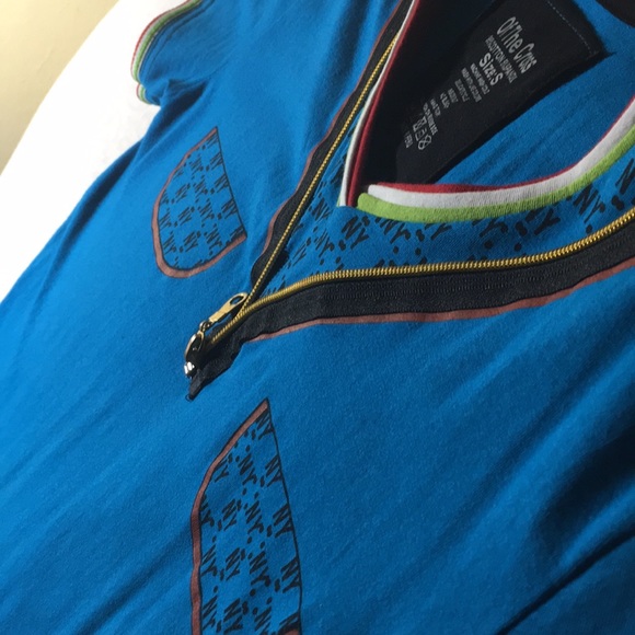 Of The Cross; Blue “NY” Shirt - Picture 2 of 4